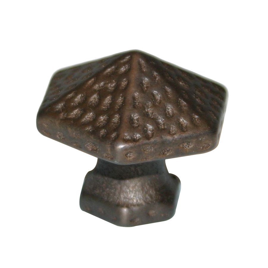 Alno Hardware Solid Brass 1 1/2" Knob in Dark Bronze