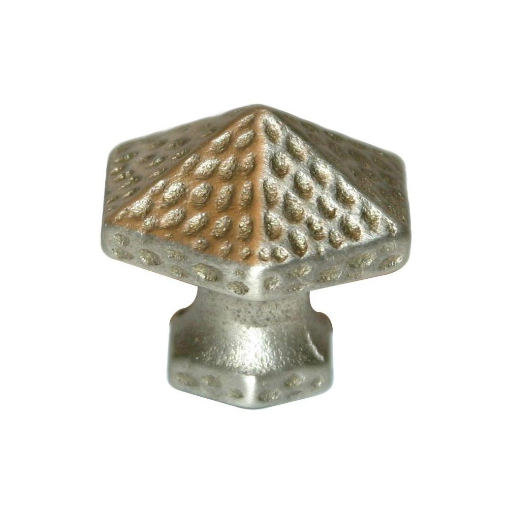 Alno Hardware Solid Brass 1 1/2" Knob in White Bronze