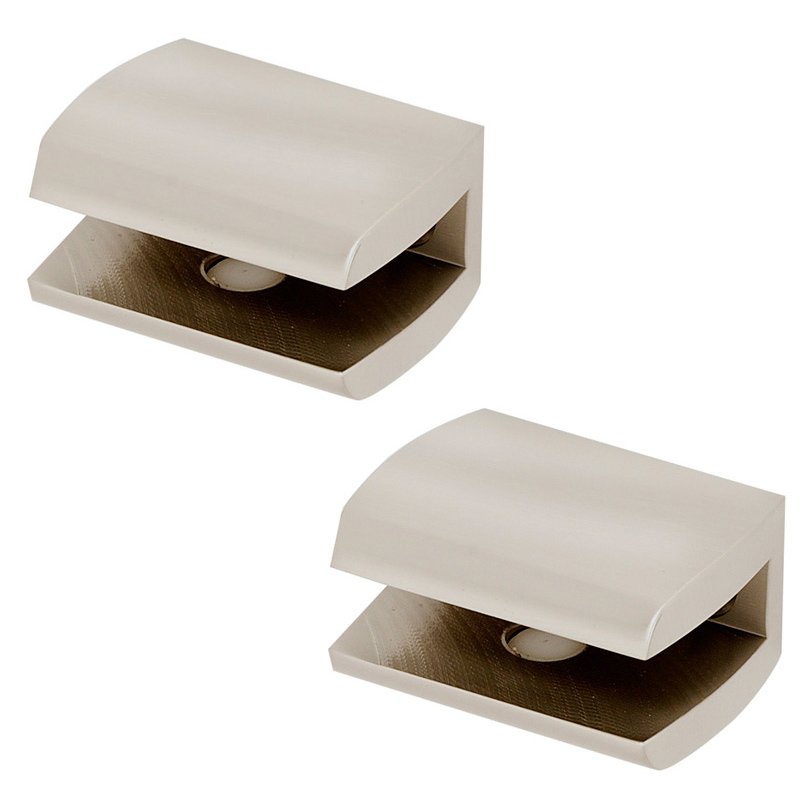 Alno Hardware Bath Shelf Brackets Only (Sold by the Pair) in Satin Nickel