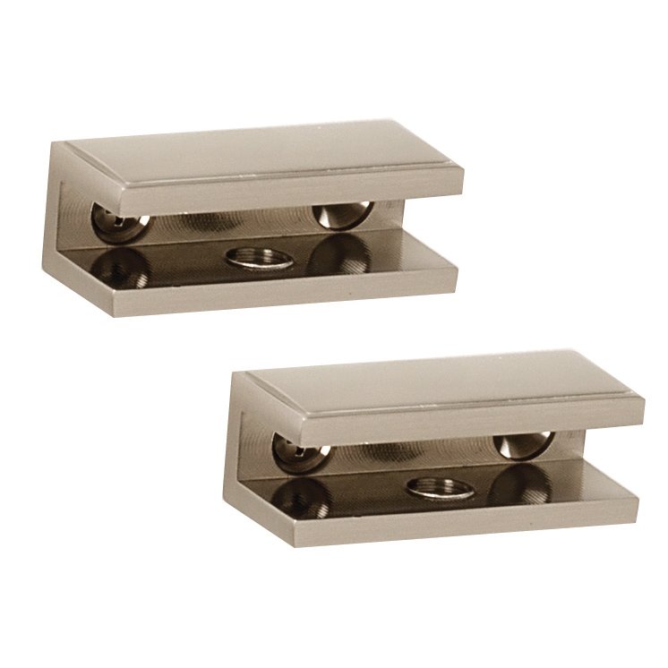Alno Hardware Shelf Brackets Only (Sold by the pair) in Satin Nickel