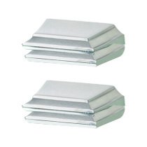 Alno Hardware Shelf Brackets Only (priced per pair) in Satin Nickel