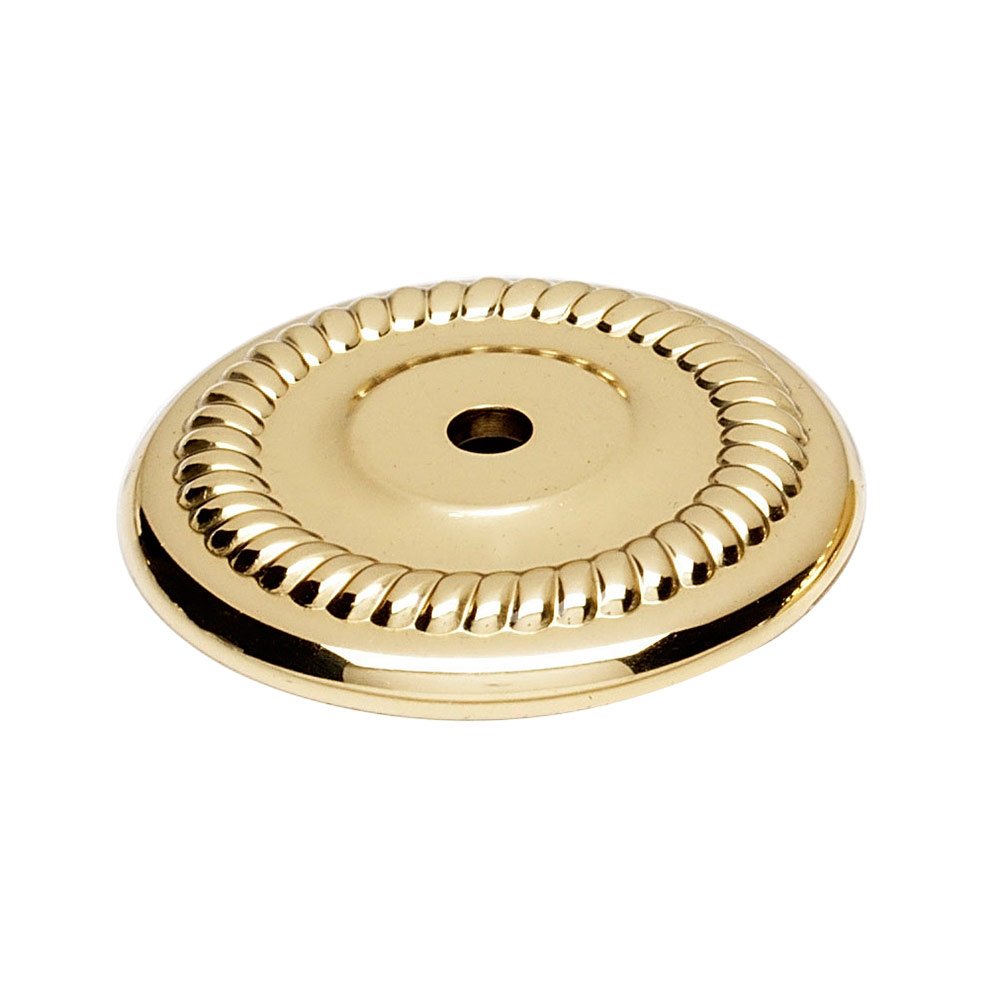 Alno Hardware Solid Brass 1 1/2" Backplate for A812-38 in Polished Brass