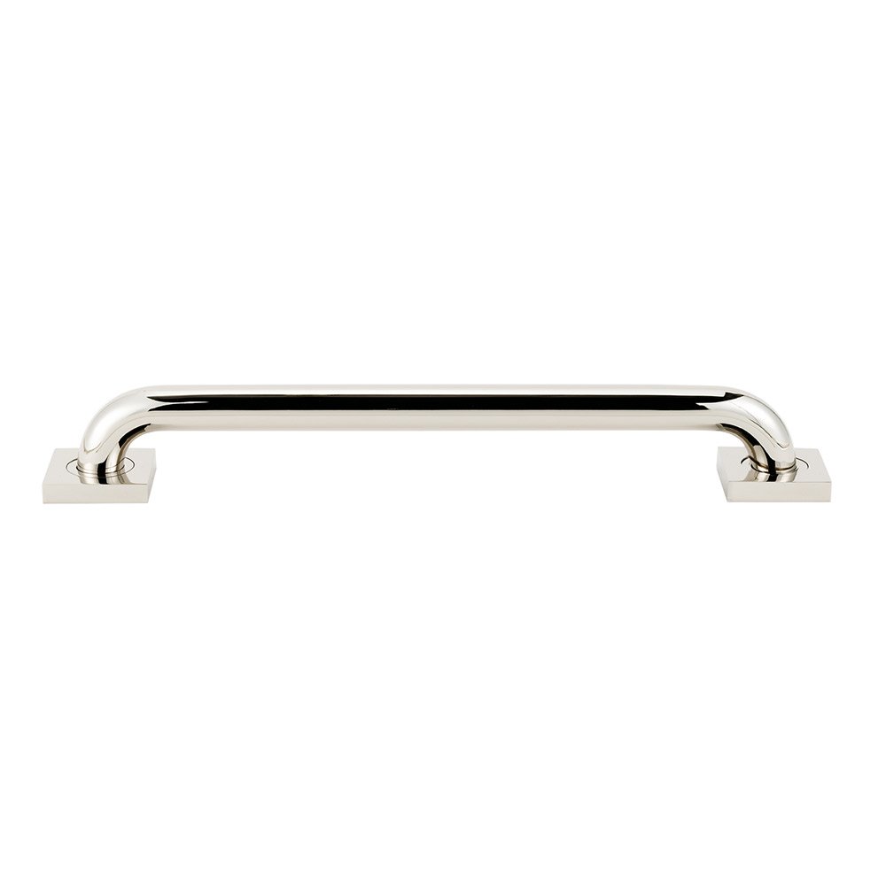 Alno Hardware Solid Brass 18" ADA Grab Bar in Polished Nickel
