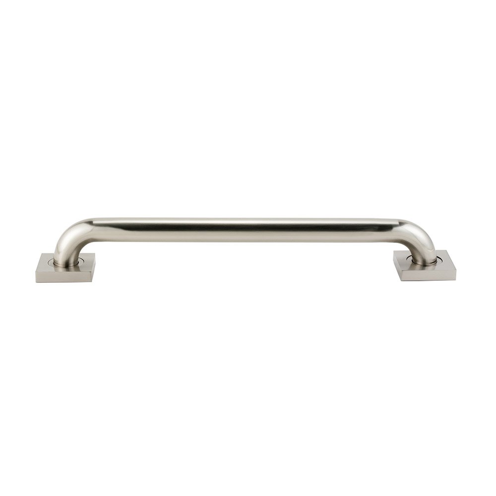 Alno Hardware Solid Brass 18" ADA Grab Bar in Satin Nickel