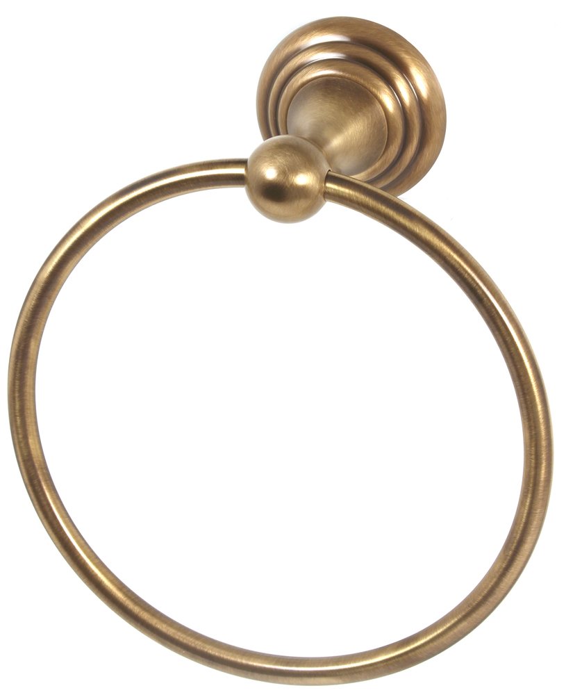 Alno Hardware 7" Towel Ring in Antique English