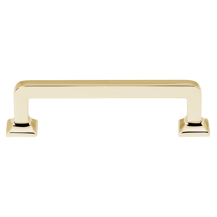 Alno Hardware 3 1/2" Centers Handle in Polished Brass