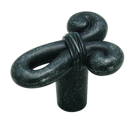 Amerock Wrought Iron Dark Knot 1 5/8" (41mm) Knob