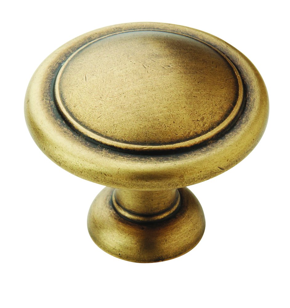 Amerock 1 1/4" Diameter Knob in Gilded Bronze