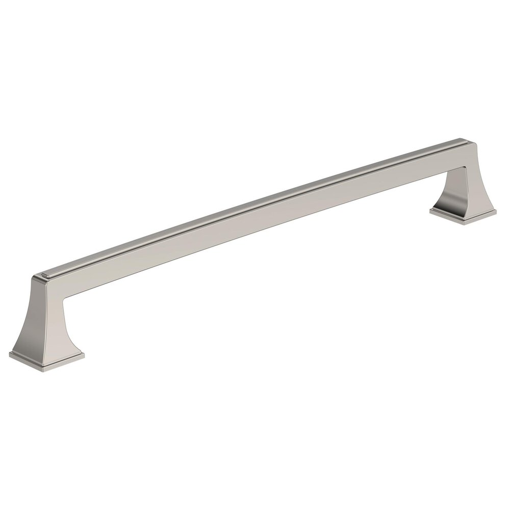 Amerock 10 1/16" Centers Mulholland Cabinet Pull In Polished Nickel