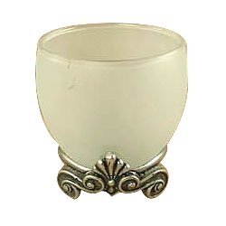 Anne at Home Bathroom Accessory Corinthia Votive in Pewter with Bronze Wash