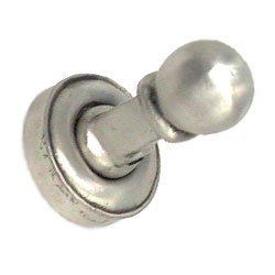 Anne at Home Bathroom Accessory Une Grande Robe Hook in Pewter with White Wash