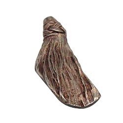 Anne at Home Tassel Knob (Small Facing Right) in Pewter with Bronze Wash