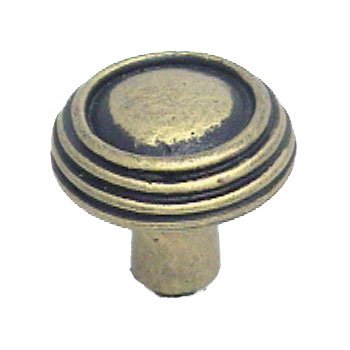 Anne at Home Sonnet Large Knob in Pewter with Bronze Wash