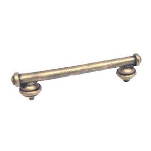Anne at Home Button Pull - 3 1/2" in Antique Gold