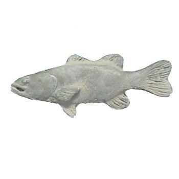 Anne at Home Bass - Knob Left in Brushed Natural Pewter