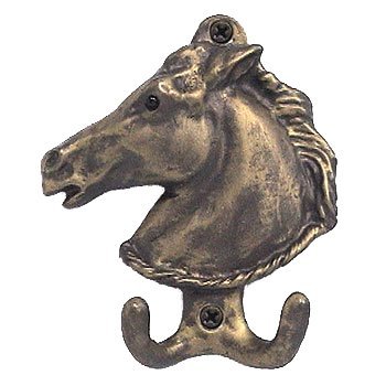 Anne at Home Large Horse Hook in Bronze
