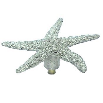 Anne at Home Medium Starfish Knob in Brushed Natural Pewter
