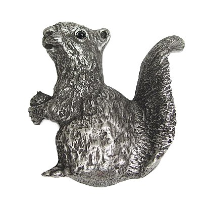 Anne at Home Squirrel Pull (Facing Left) in Bronze Rubbed
