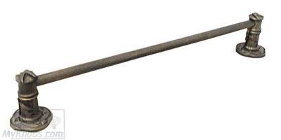 Anne at Home Bathroom Accessory Bamboo 24" Towel Bar in Bronze Rubbed