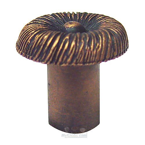 Anne at Home Windswept Small Knob in Pewter with Maple Wash