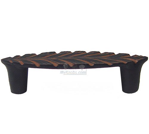 Anne at Home Jakarta Flat Leaf Pull in Bronze with Black Wash