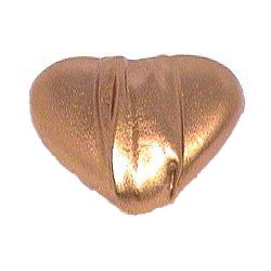 LW Designs Hannah Heart Knob - 1 1/2" in Copper Bronze