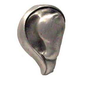 LW Designs Mare II Horse Knob (Right) in Pewter Bright