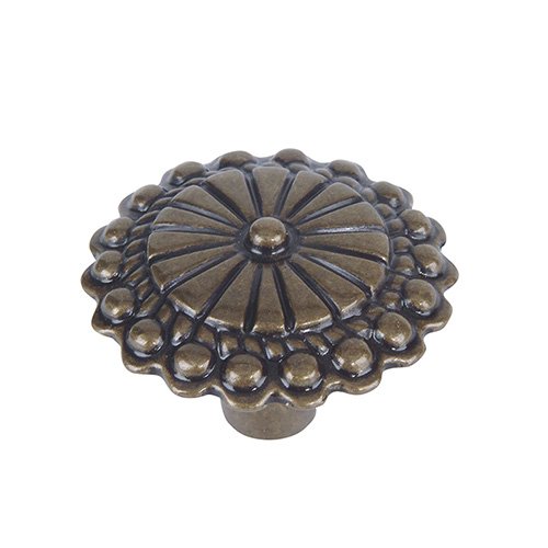 Atlas Homewares Way Out 1 3/4" Concha Knob in Burnished Bronze