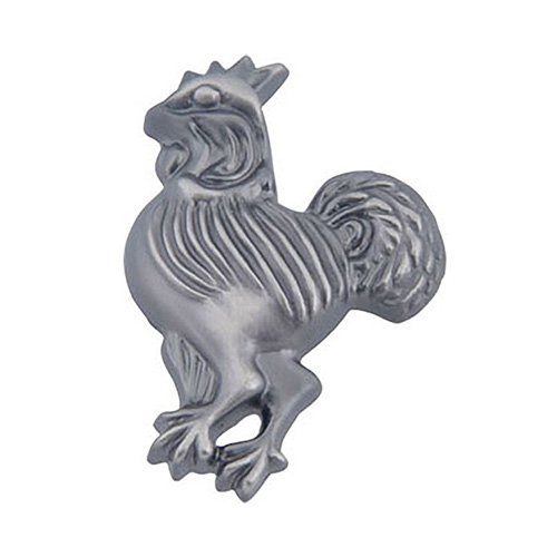Atlas Homewares Right Rooster Knob in Pewter
