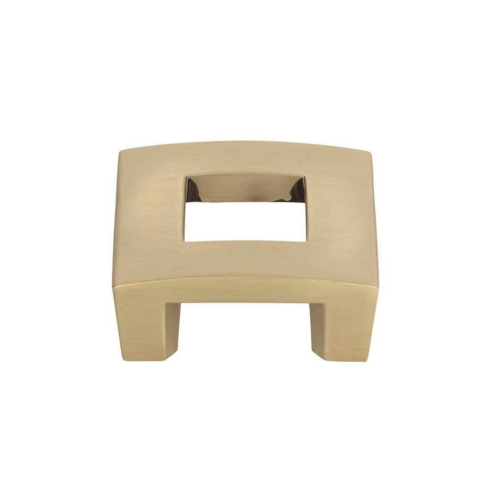 Atlas Homewares 1 1/4" Centers Square Pull in Champagne