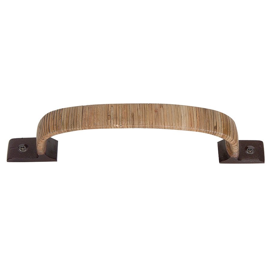Atlas Homewares 3" Centers Bamboo Wrapped Pull In Aged Bronze