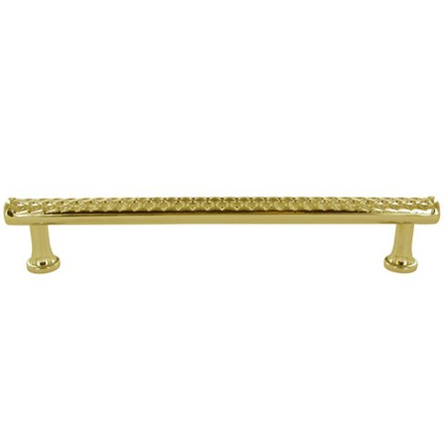 Baldwin 8" Centers Couture B Appliance Pull in Polished Brass