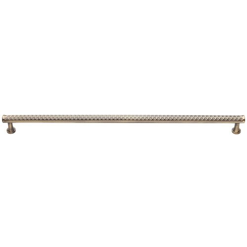 Baldwin 18" Centers Couture B Appliance Pull in Satin Brass & Black