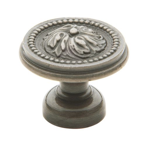 Baldwin 1" Diameter Ornamental Knob in Antique Nickel