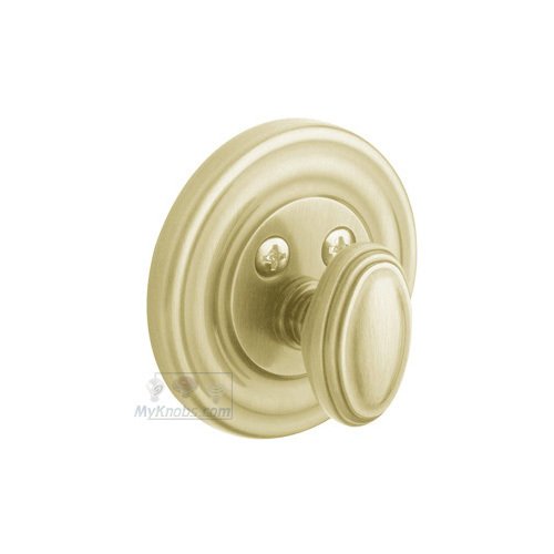 Baldwin Patio (One-Sided) Deadbolt for Patio (One-Sided) Doors in PVD Lifetime Satin Brass