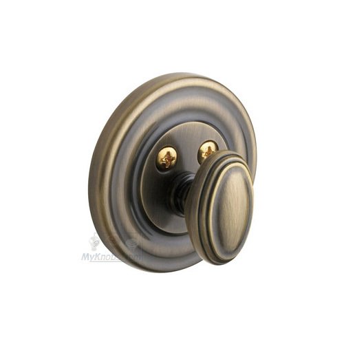 Baldwin Patio (One-Sided) Deadbolt for Patio (One-Sided) Doors in Satin Brass & Black