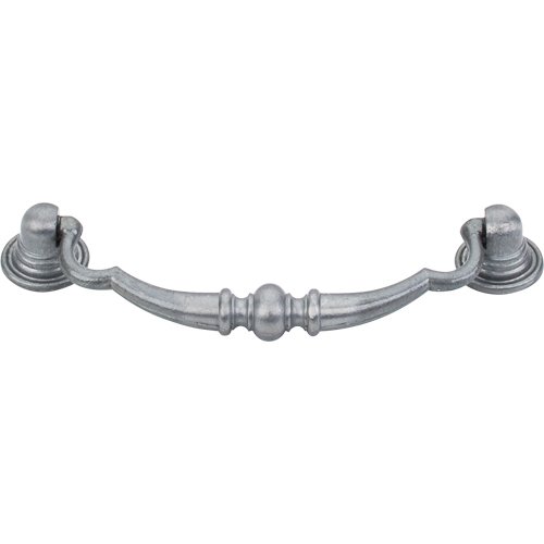 Top Knobs Oxford Bail Pull 96mm in Pewter Light
