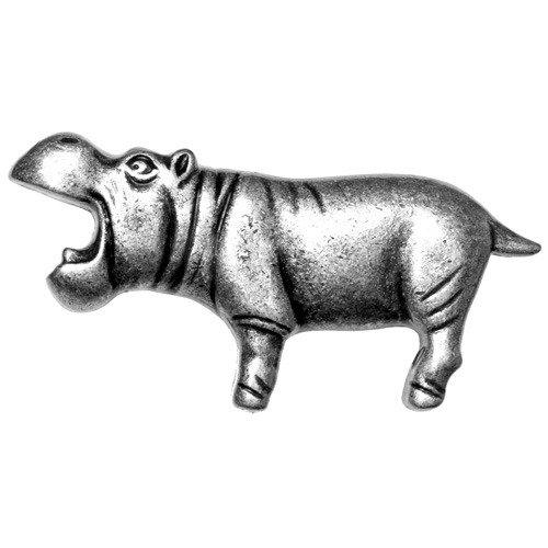 Big Sky Hardware Hippo Knob in Pewter