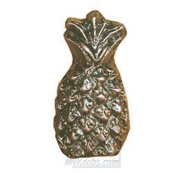 Novelty Hardware Pineapple Knob in Antique Brass
