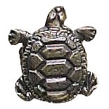 Novelty Hardware Turtle Knob in Antique Brass