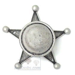 Carpe Diem Western Star with Knob in Oil Rubbed Bronze