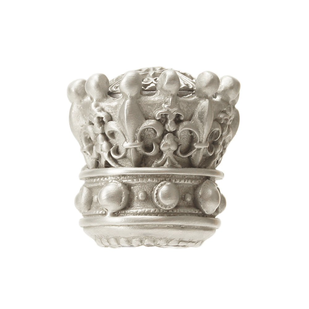 Carpe Diem King Henry Large Round Knob in Platinum