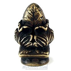 Copia Bronze Finial Knob in Antique Bronze