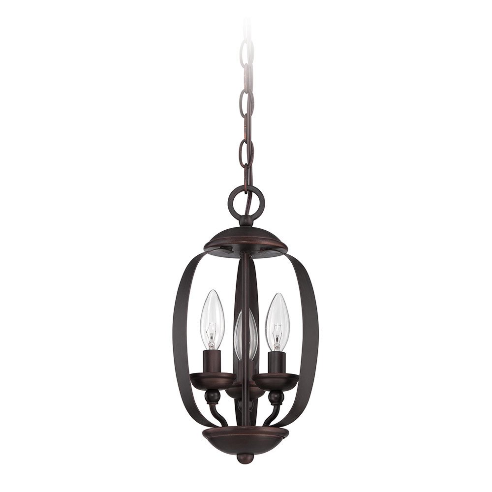 Craftmade 3 Light Pendant in Aged Bronze Brushed