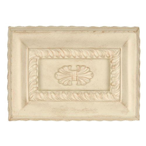 Craftmade Elegantly Hand Carved Door Chime in Antique White Distressed