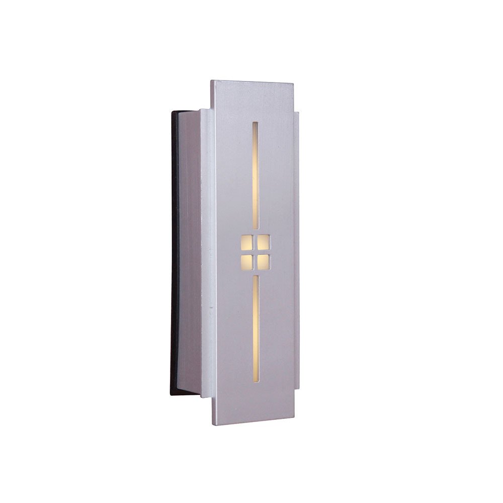 Craftmade LED Tiered Mission Door Bell in Brushed Nickel