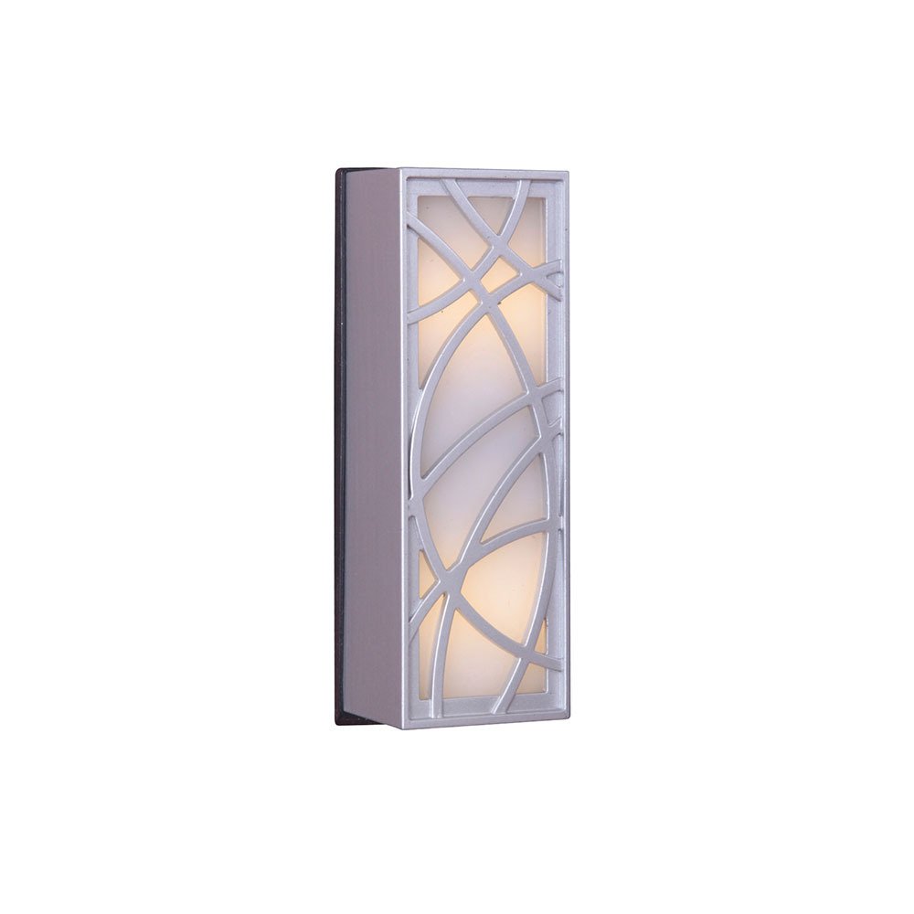 Craftmade LED Whimsical Lines Door Bell in Brushed Nickel