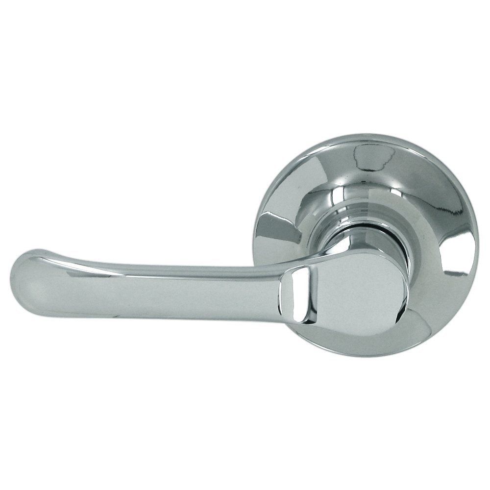 Deltana Single Dummy Door Lever in Polished Chrome