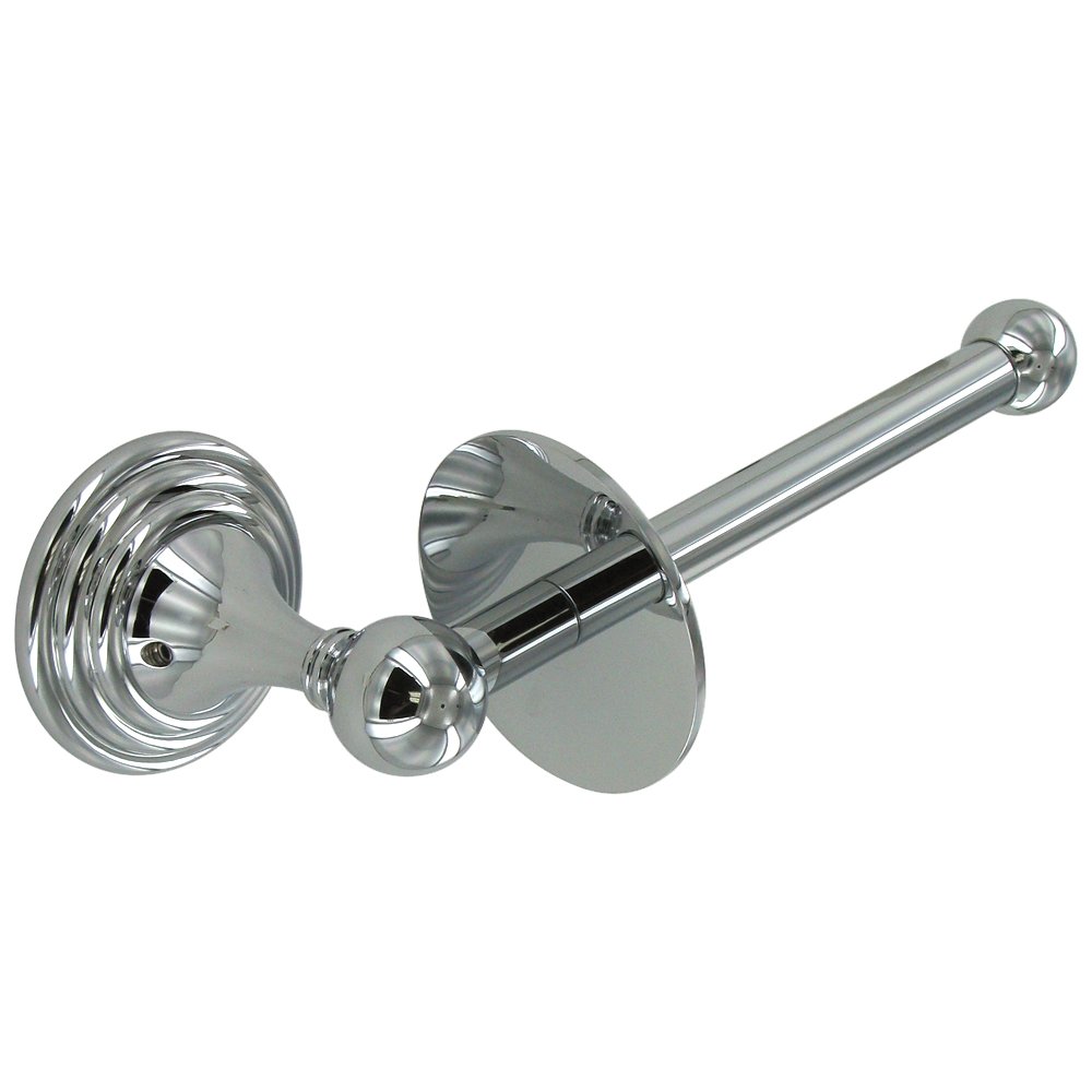 Deltana Classic Single Post "L" Toilet Paper Holder in Polished Chrome