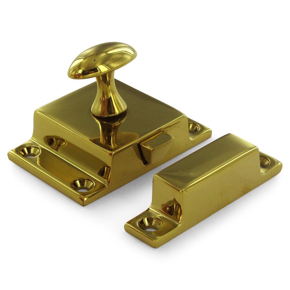 Deltana Solid Brass Large Cabinet Lock in PVD Brass